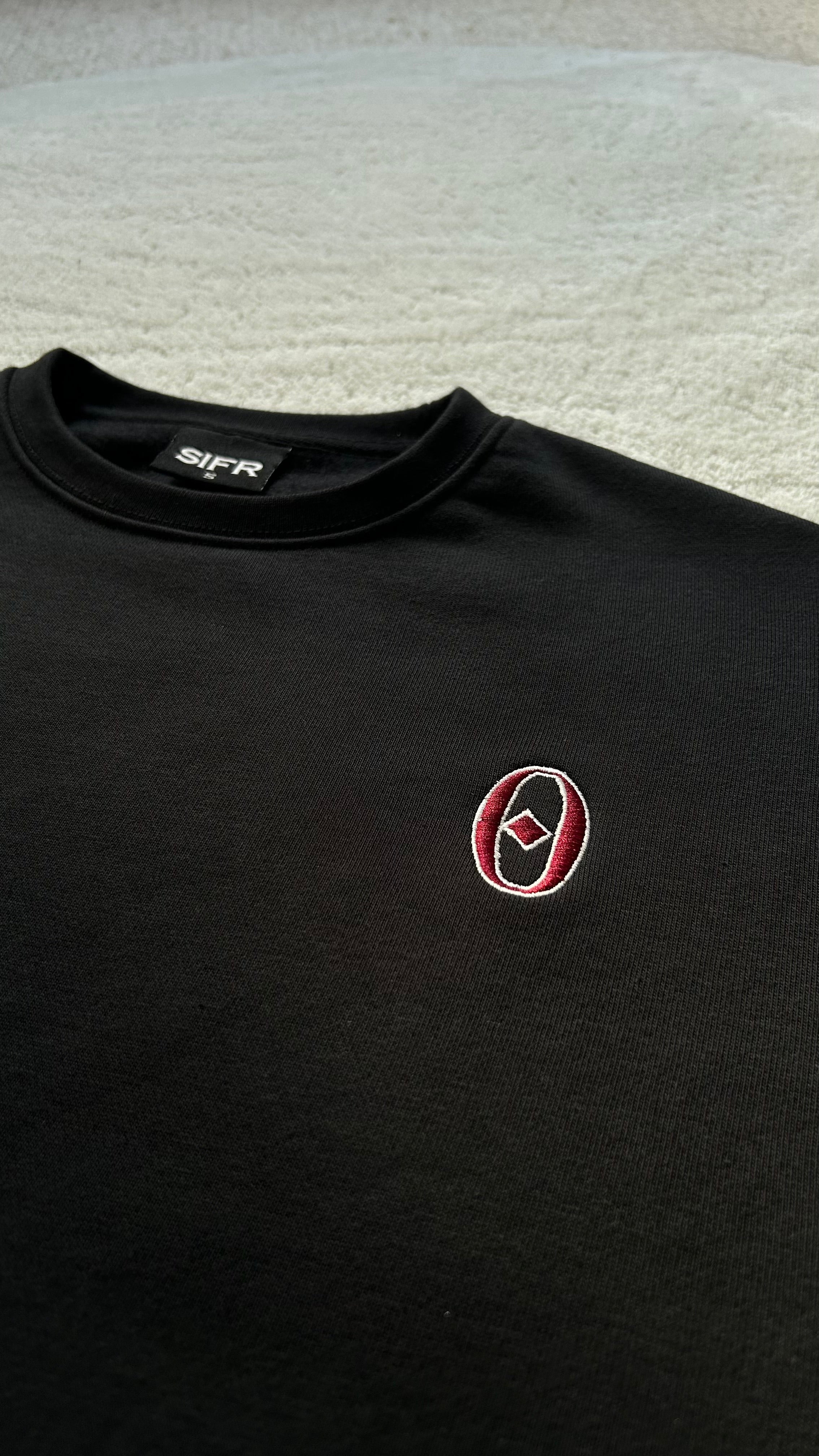 Sifr UNISEX Sweatshirt Black